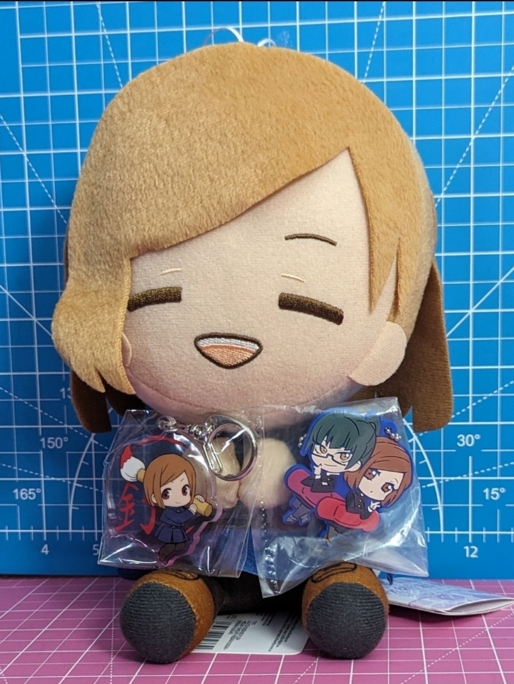 Nobara Kugisaki Plush  with Keychain Charms